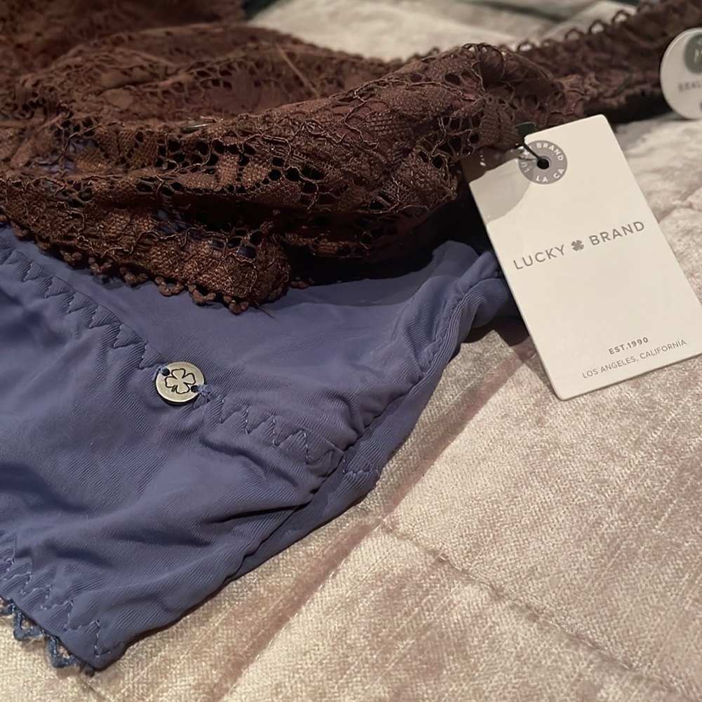 Lucky Brand Bralette 2 Pack Size Medium - Picture 4 of 11